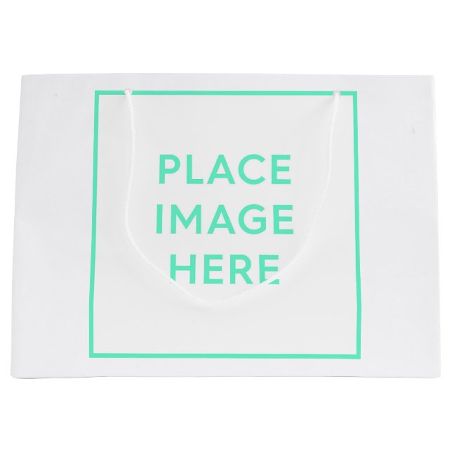 Custom Gift Bag - Groß, Glossar Große Geschenktüte (Vorderseite)