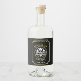 Custom Gin Flasche Alkoholflaschenetikett