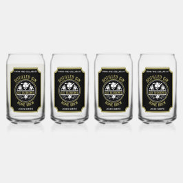 Custom Gin Flasche Dosenglas