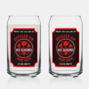 Custom Gin Flasche Dosenglas