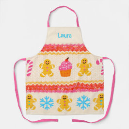Custom Gingerbread Apron Schürze