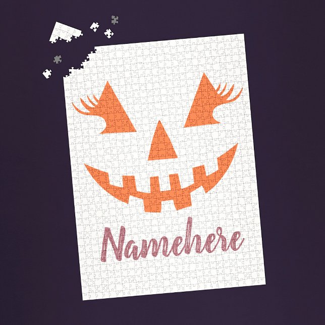Custom Girl Kürbislaterne Pumpkin Halloween (Von Creator hochgeladen)