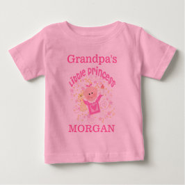 Custom Girl "Little Princess" Baby Tutu Bodysuit T-shirt