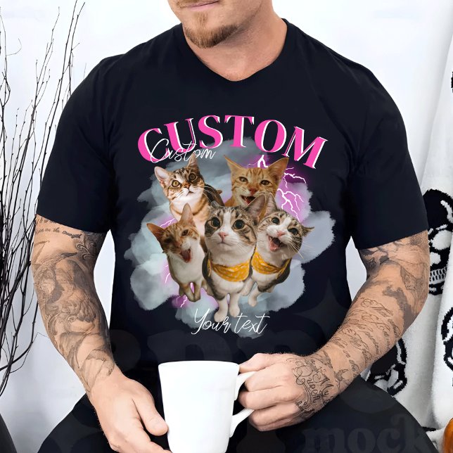 Custom Girlfriend Face Bootleg Rap T-Shirt (Von Creator hochgeladen)