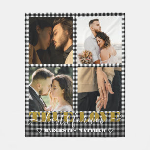 Custom Girlfriend-Geschenk zum Geburtstag Fleecedecke