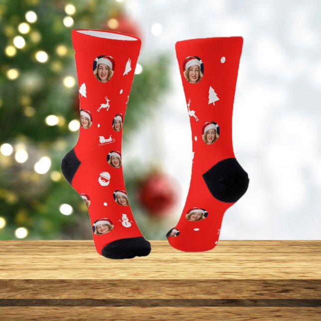 Custom Girlfriend Socken (Christmas Socks)
