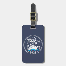 Custom Girls Trip Group Matching Cruise Vacation Gepäckanhänger