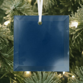 Custom Glass Ornament - Elegant & personalisierbar