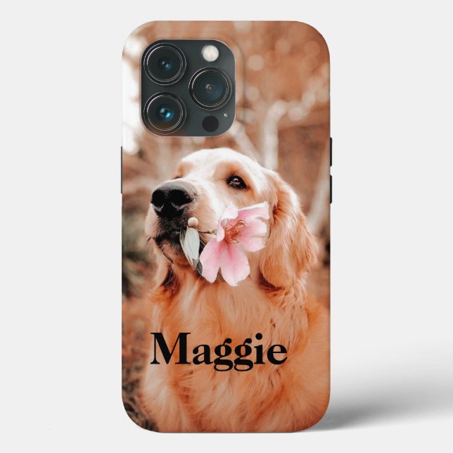 Custom Golden Retriever Foto - Dog Lover Gift Case-Mate iPhone Hülle (Rückseite)