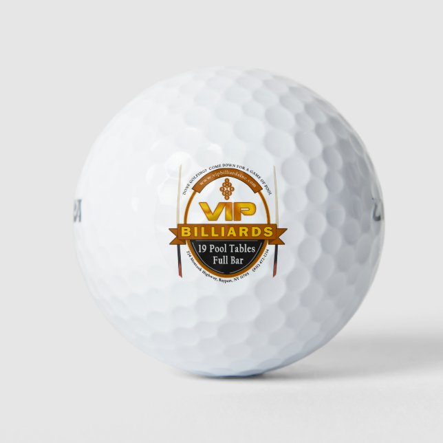 Custom Golf Balls Golfball (Vorderseite)