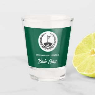 Custom Golf Club Birdie Juice Schnapsglas