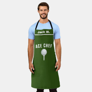 Custom Golfer Kitchen Geschenk, Personalisiert Ace Schürze