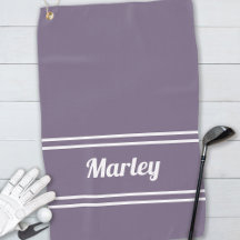 Custom Golfer Pro Sports Classic Name Chic Lila