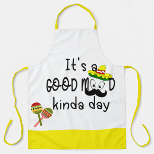 Custom Good Day Quotes, Personalisierte Fiesta Men Schürze