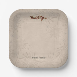 Custom Graduation Paper Plates Editable Text Pappteller
