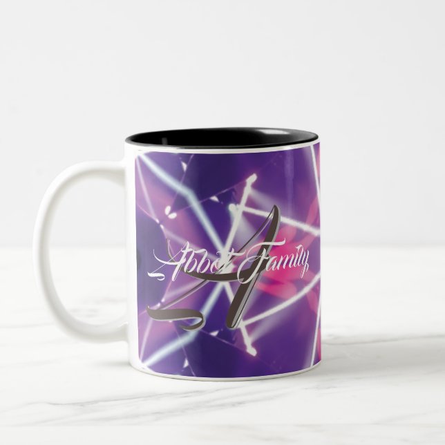 Custom Grandeltern Tagesgeschenke Zweifarbige Tasse (Links)