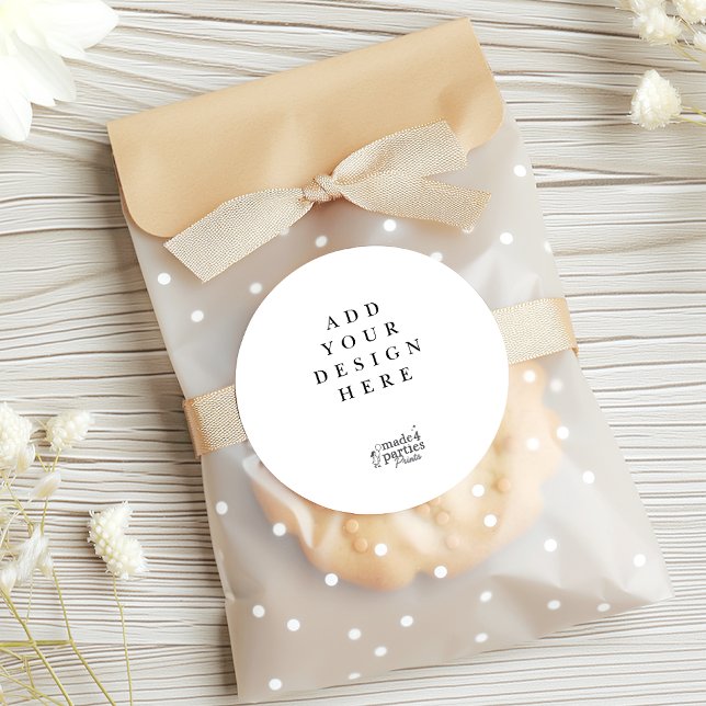 Custom Graphic Classic Round Sticker Labels (Von Creator hochgeladen)