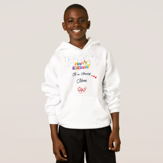 Custom Graphic Hoodie - Best Boys’ Geburtstagsgesc