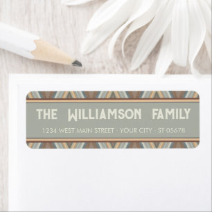 Custom Gray Blue Beige Taupe Tan Brown Mosaik Kuns