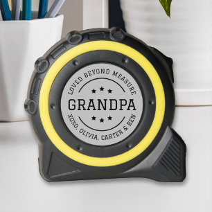 Custom Gray Opa Lived Beyond Measure Maßband