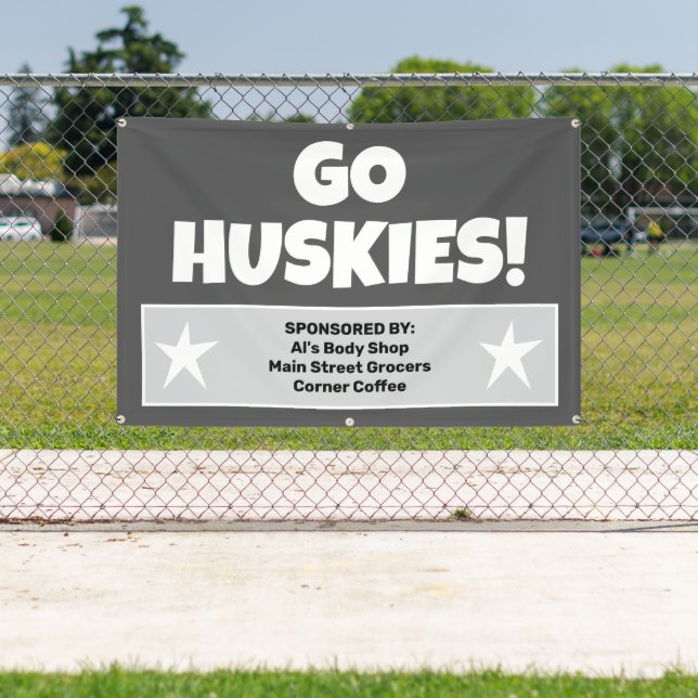 Custom Gray Team Banner (InSitu)