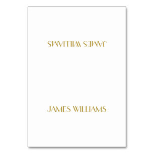 Custom Great Gatsby Gold Art Deco Platzkarte Tischnummer