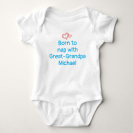Custom Great-Grandpa Geschenk von Baby, Baby Boy, Strampler