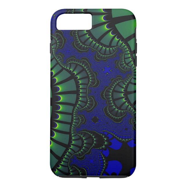 Custom Green Blue Remix iPhone 8/7 Plus Fall Case-Mate iPhone Hülle (Rückseite)