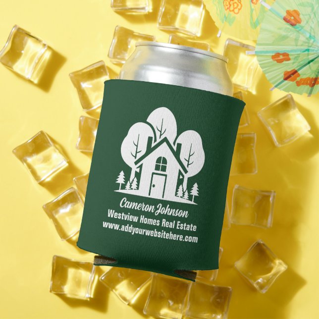 Custom Green Forest House Real Anwesen Company Dosenkühler (In Situ Sommer)