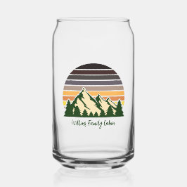 Custom Green Forest Mountain Cabin Dosenglas