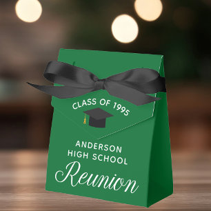 Custom Green High School Wiedersehen-Partys Geschenkschachtel