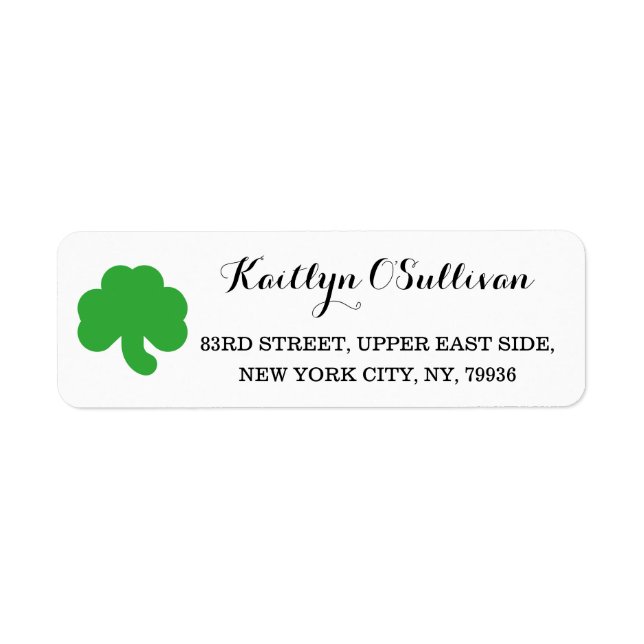 Custom Green Kleeblatt Closing Irish St Patricks D (Vorne)