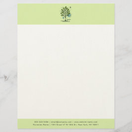Custom Greenleaf Nursery Branding  Briefbogen