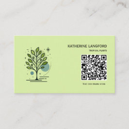 Custom Greenleaf Nursery Branding  Visitenkarte
