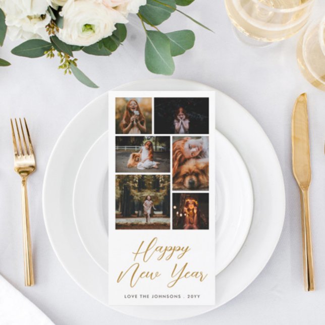 Custom Greeting Photo Collage Karte (Von Creator hochgeladen)