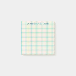 Custom Grid Teacher Post-it® Notes  Post-it Klebezettel