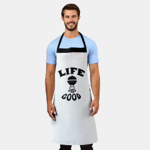 Custom GRILLEN Lover Griller Vater Mama Das Leben Schürze