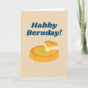 Custom Habby Berzday Knafeh Funny Arab Card Dankeskarte