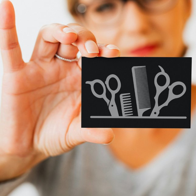 Custom Hair Stylist Visitenkarte (Custom Hair Stylist Business Card)