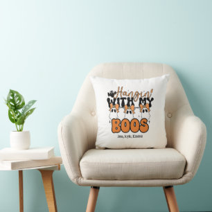 Custom Halloween Hangin' mit meinen Boos Kissen