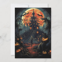 Custom Halloween-Party Zombie Spuk House