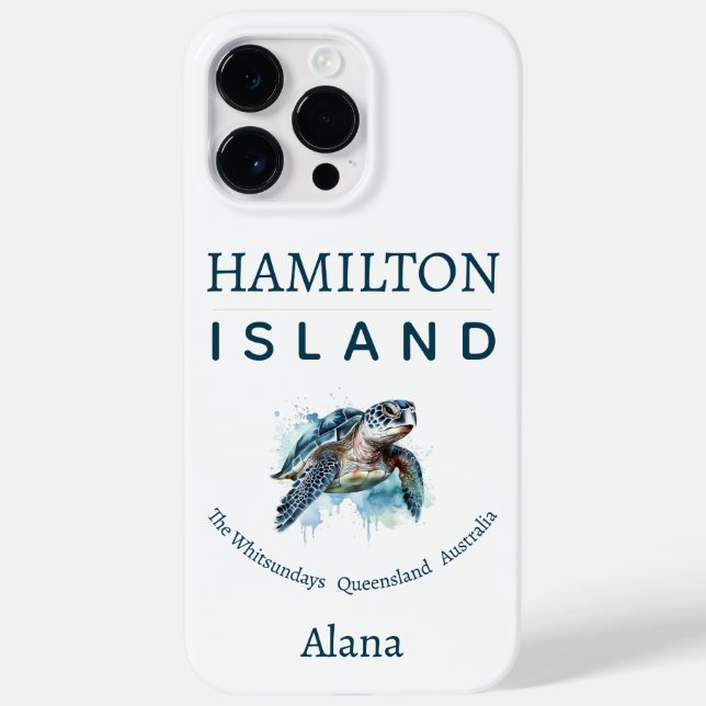 Custom Hamilton Island Case-Mate iPhone 14 Pro Max Hülle (Rückseite)