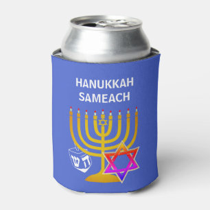 Custom HANUKKAH SAMEACH Dosenkühler