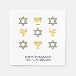 Custom Hanukkka Paper Serviette