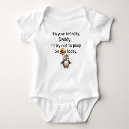 Custom Happy Birthday, Funny Geschenk von Baby, Baby Strampler