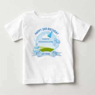 "Custom Happy Birthday Kids T-Shirt – Personalized