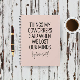 Custom Healthcare Journal Funny Nurse Gift for Her