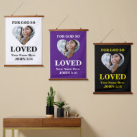 Custom heart Bible Verse John Christlich Foto