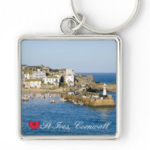 Custom Heart St Ives Harbour Pier Cornwall Foto