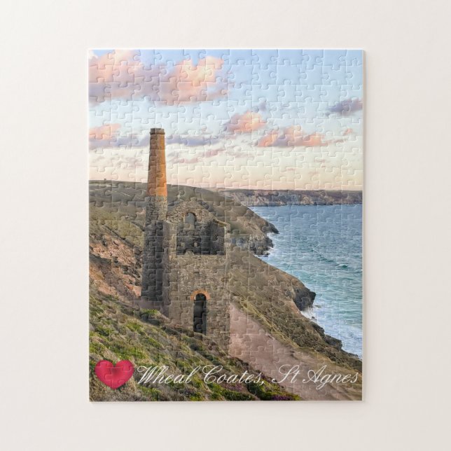 Custom Heart Wheart Coates St Agnes Cornwall Foto (Vertikal)
